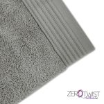 Cosy Life 650gr/τμ Zero Twist Πετσέτα Μπάνιου 100% Πενιέ Βαμβακερή 70x130 Γκρι - Image 2
