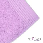 Cosy Life 650gr/τμ Zero Twist Πετσέτα Μπάνιου 100% Πενιέ Βαμβακερή 70x130 Λιλά - Image 2