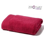 Cosy Life 650gr/τμ Zero Twist Πετσέτα Μπάνιου 100% Πενιέ Βαμβακερή 70x130 Μπορντώ