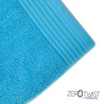 Cosy Life 650gr/τμ Zero Twist Πετσέτα Μπάνιου 100% Πενιέ Βαμβακερή 70x130 Τιρκουάζ - Image 2