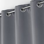 GoSmart Κουρτίνα Σκίασης 280x280 με Κρίκους Extra Line 80%(Σκίαση)Γκρι - Image 2