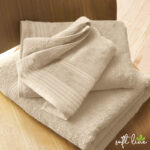 Soft Line Σετ Πετσέτες 3τμχ 100% Βαμβακερές Cosy Life 510gr/τμ 30x50/50x90/70x140 Εκρού