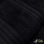 Soft Line Σετ Πετσέτες 3τμχ 100% Βαμβακερές Cosy Life 510gr/τμ 30x50/50x90/70x140 Μαύρο - Image 2