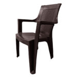 GoSmart Home Καρέκλα Πολυπροπυλενίου Diamond 50x55x86 Καφέ - Image 2