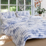 Cosy Life Σετ Παπλωματοθήκη Μονή 160x240+1 Μαξ/κες 50χ70 Γούνα Γίγας Rabbit-Flannel-Coral Μπλε