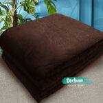 Cosy Life Extra Line Κουβέρτα Υπέρδιπλη 220x240 Coral Velour Super soft Φύλλο Καφέ