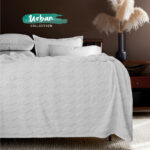 Super προσφορά!Cosy Life Plus Line Γίγας Κουβέρτα Μονή 160x220 Coral Βελουτέ Super soft Λευκό